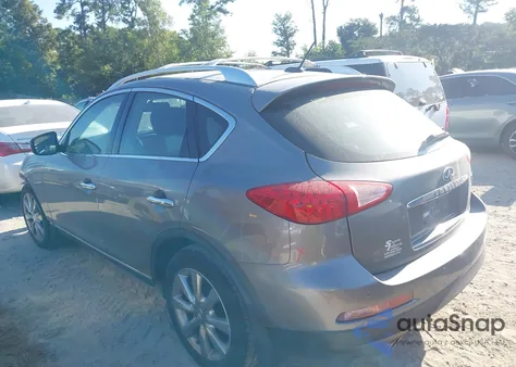 2008 Infiniti Ex35 Journey z USA, uszkodzony, nr VIN JNKAJ09FX8M360341